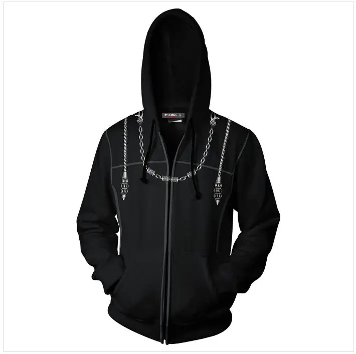 kingdom hearts roxas hoodie