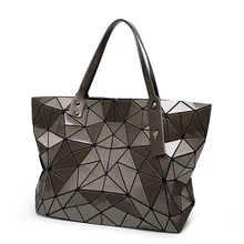 2017 Fashion Bag Women Tote laser Bag summer Geometric Hand Bags bao bao Handbag ladies Famous