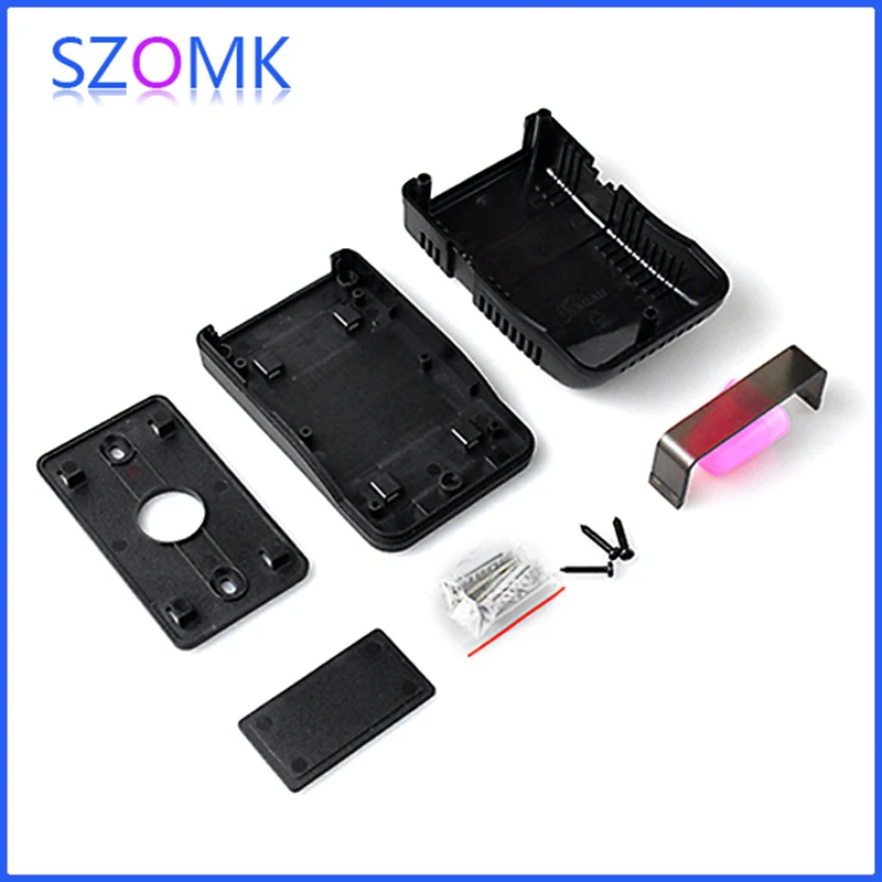 szomk wall mounted plastic enclosure for electronics project instrument plastic housing junction box (1)