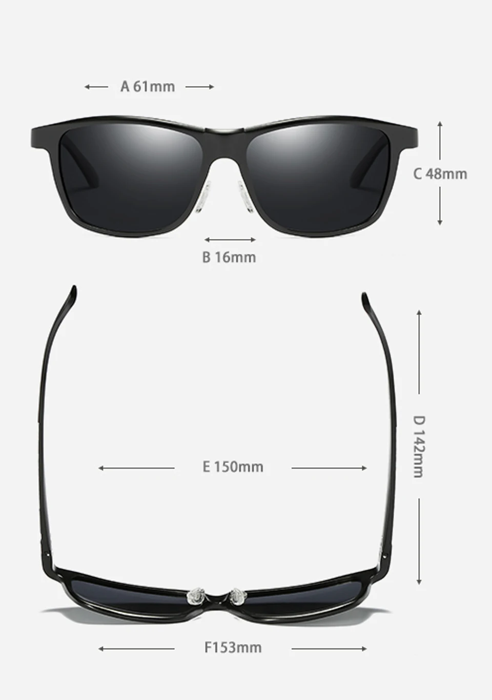 men mirror sunglasses polarized aluminum magnesium (10)