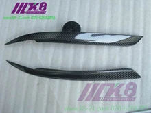 Carbon Fiber Headlight Covers Eyelids eyebrows Fit for BMW E39