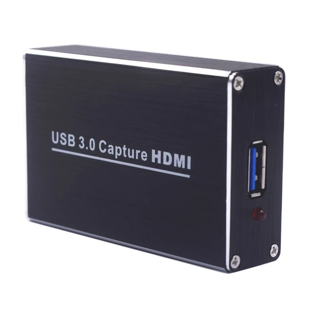 HDMI to USB3.0 Video Capture Dongle Video Adapter 480p to 1080p Audio Converter for Windows Linux Mac OS X