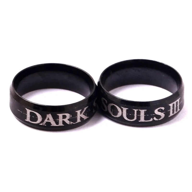 Новое поступление игровое кольцо Dark Souls 3 кольца Darksoul III из нержавеющей стали 2