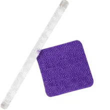 DIY 1 шт. мини 16 см длинные прозрачные круглые формы Скалки украшения торта поставщики не заколка кружева для изготовления крем А выпечки