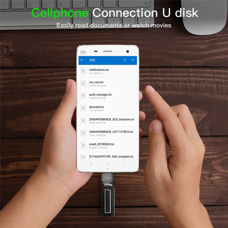 Usb type C адаптер типа OTG-C к USB 2,0 конвертер USB C Кабель-адаптер для передачи данных для samsung Xiaomi huawei Matebook Macbook