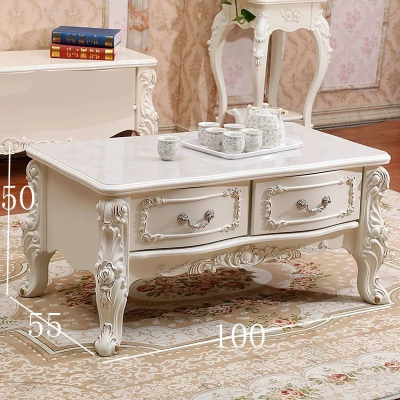 Tavolo Tafel Tisch De Centro Para Sala Mesita Auxiliar Salontafel Meubel Малый Европейский Mesa Basse Sehpalar мебель чайный стол - Цвет: Version H