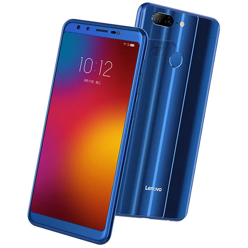 Lenovo K9 Smartphone 4G 5,7 pulgadas Android 8,1 MTK6762 Octa Core 2,0 GHz 4GB RAM 32GB ROM teléfono Móvil Quad Cámara huella digital 3000mAh