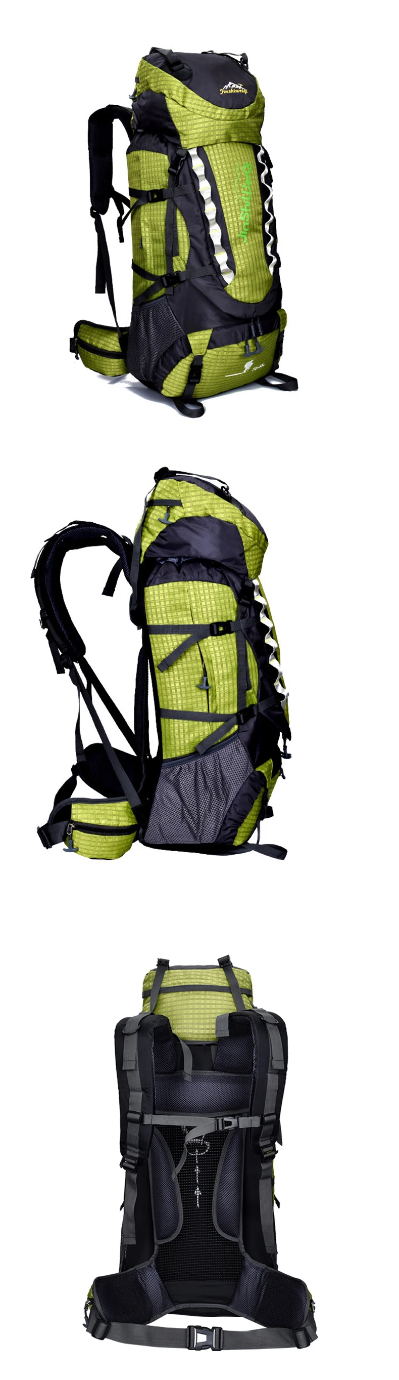 80L большой водонепроницаемый рюкзак mochila рюкзак для путешествий пакет женщин мужчин 2017