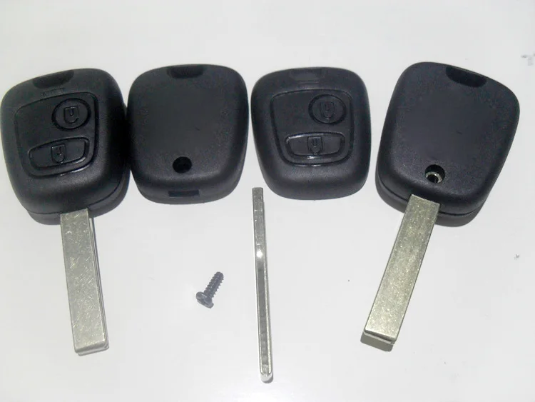 Корпус ключа для Peugeot 307 Fob с 2 кнопками корпус пульта дистанционного управления |