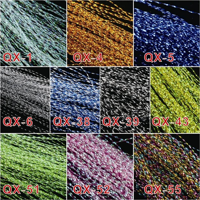 Details about   110 Fly Tying Materials Strands Crystal Flash Tinsel 35cm Lure Making Supplies 
