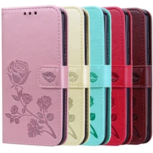 Кожаный чехол-книжка с 3D тиснением для Xiaomi Remdi Note 7 6 Pro 5 4 Redmi 7 7A GO 6A 5A 4X 5 Plus S2 3S Mi A2 Lite A2Lite A1