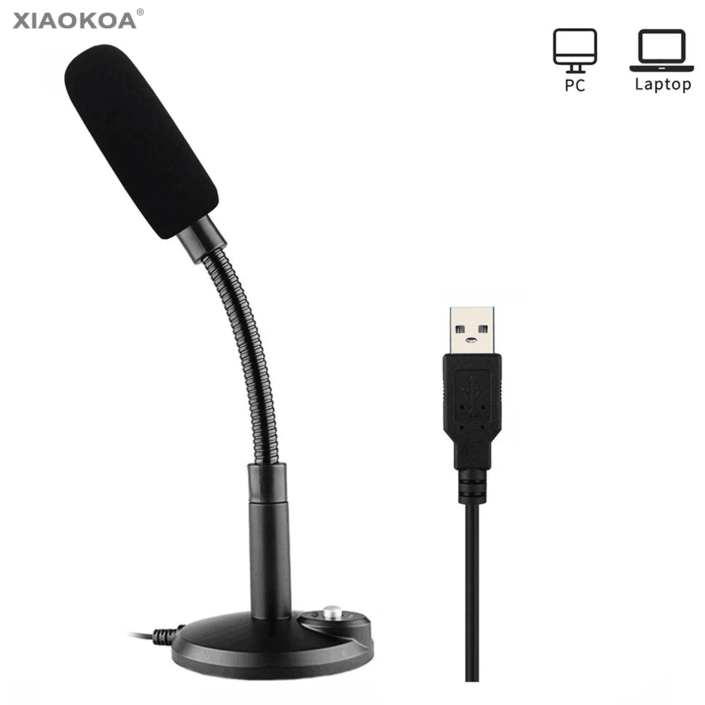 USB Microphone for Computer PC Desktop Laptop Notebook Cable for Recording Gaming Podcasting usb Condenser microphones XIAOKOA USB Microphone for Computer PC Desktop Laptop Notebook Cable for Recording Gaming Podcasting usb Condenser microphones XIAOKOA