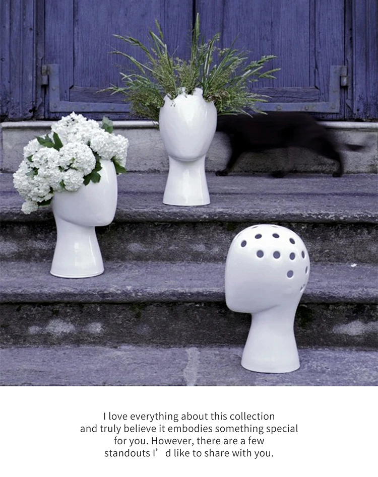 Ваза в форме головы. Кашпо в виде головы. Ваза в форме головы. Гипсовая голова давида (кашпо). Ваза в форме головы.