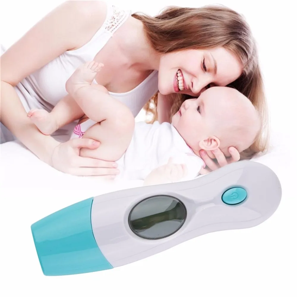 

Thermometer Infrared Digital Electronic LCD Ear Forehead Termometer For Baby Care 8 in 1 For Family Non Contact Medical Tools