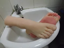 Free shipping High simulation model simulation foot stockings heels feet foot mold mold pour new model