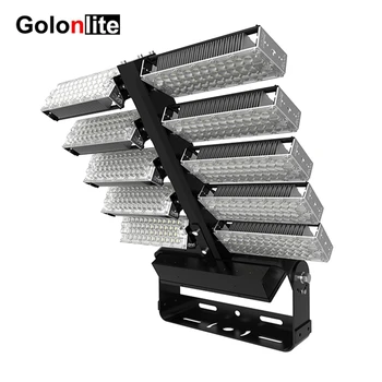 

Golonlite outdoor LED sport lighting floodlight 500W 1000W 600W 800W 1200W 1500W 160Lm/W factory price Meanwell Lumileds SMD5050