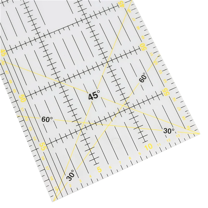 1 шт. Студенческая «сделай сам» Лоскутная работа линейка высокого качества 15*60*0,3 см Лоскутная линейка DIY для пошива швейных изделий Аксессуары для шитья