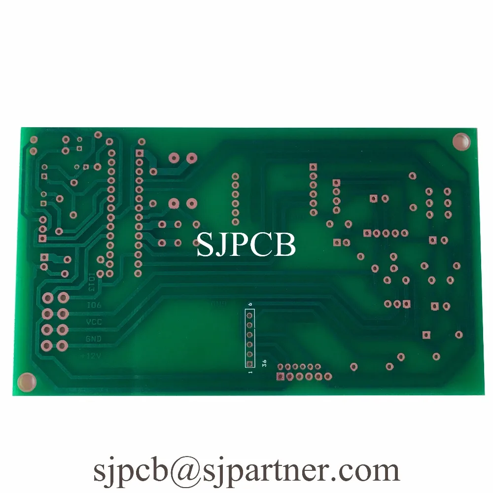 Simple 1 Layer PCB Board Order Small Quantity Fast Run Service Standard