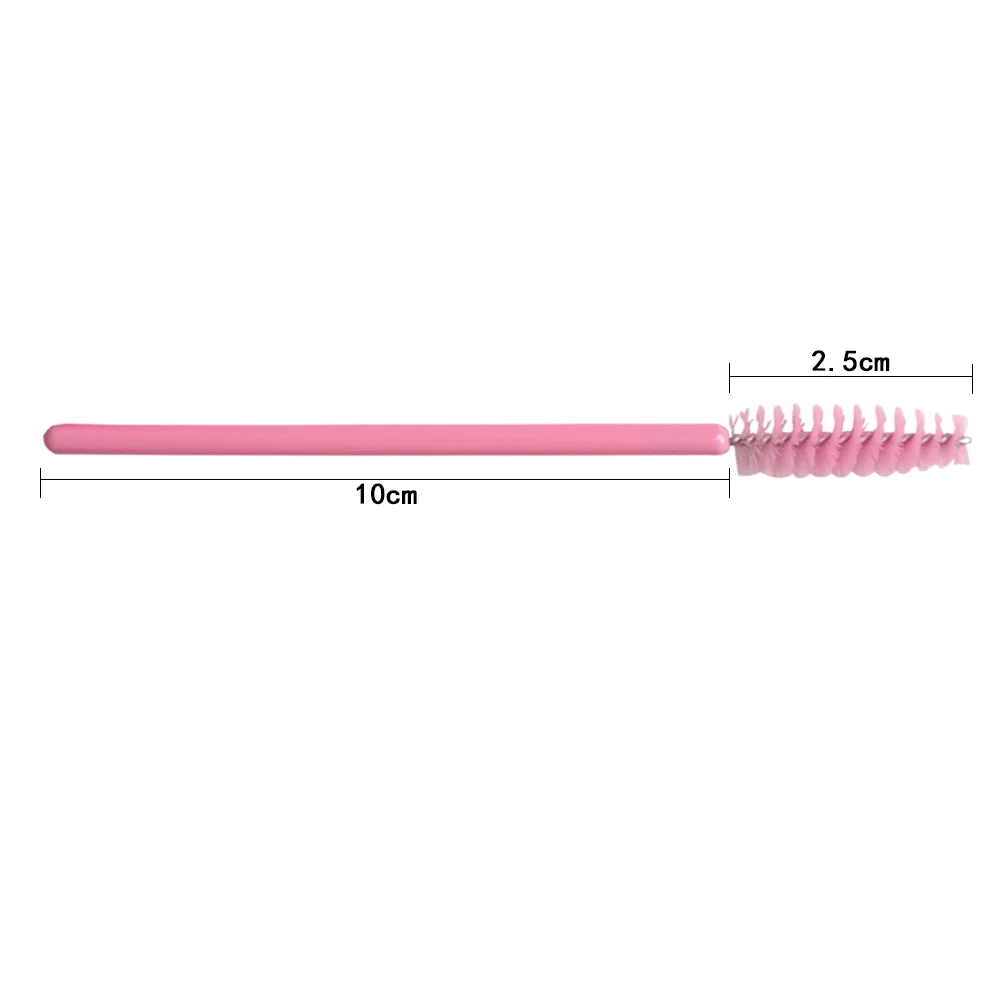 100 шт./упак. Одноразовые ресниц микро щетки тушь для ресниц палочки Аппликатор палочки щетка-расческа для ресниц мотальные Косметика для макияжа инструмент