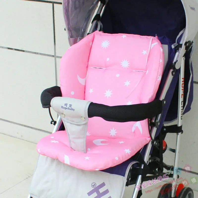 Новая детская коляска Подушка Детская коляска сиденье Подушка коляска Хлопок толстое автомобильное кресло высокий стул коврик детская