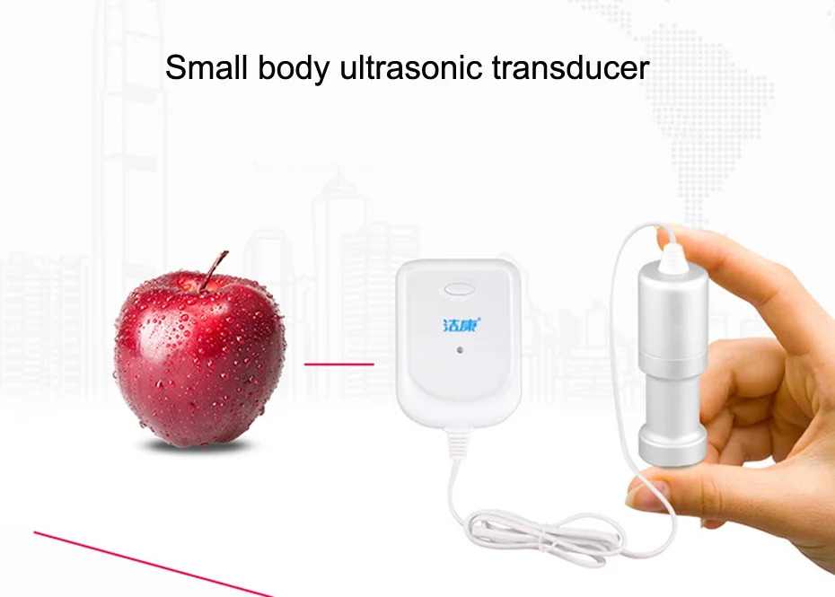 Portable Sonic Soak Ultrasonic Cleaner Mini Ultrasonic Cleaner With Transducer For Fruits Vegetables And Jewelry Watches Glasses