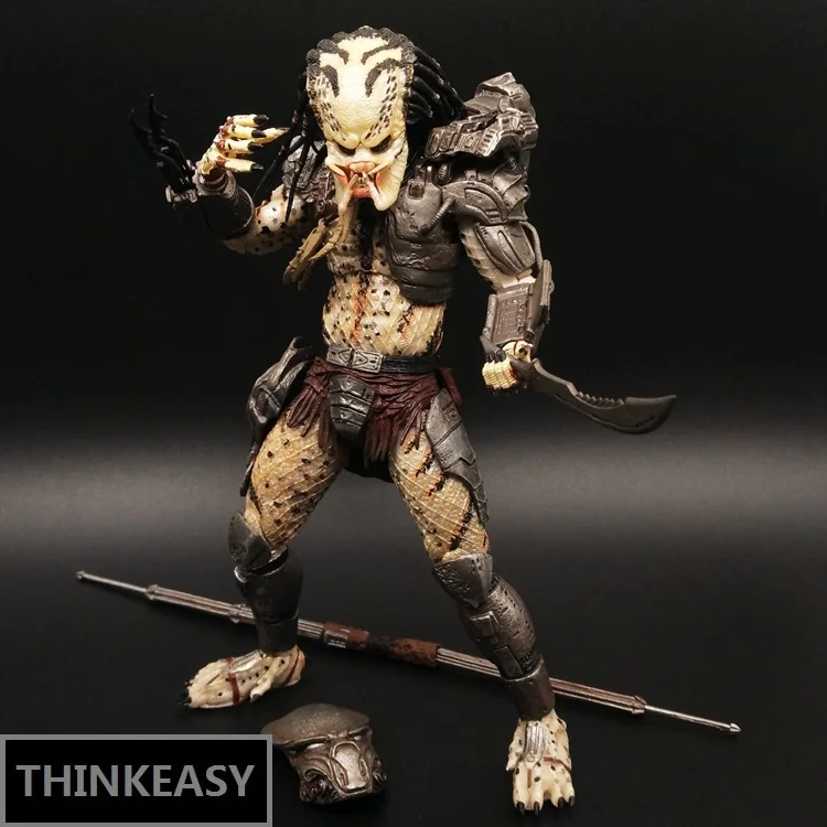 Aliens vs Predator AVP Ganso Lone wol Joint can move doll movie Person Model Decoration figure Toys gift computer table decorate