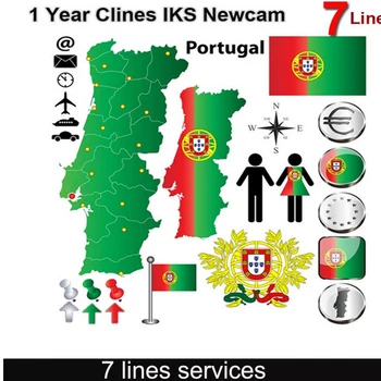 

HD Europe cable 1 Year CCCams 7 Clines for Satellite tv Receiver WIFI FULL HD DVB-S2 Support Spain cline ccam Server FOR Europe