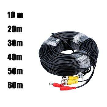 

CCTV DVR Camera Recorder Video Cable DC Power Security Surveillance BNC Cable
