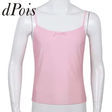 Мужское нижнее белье SISSY регулируемые Спагетти ремни Мягкий тканевый Жилет Безрукавка Пижама пикантное ночное белье гей мужское изысканное нижнее белье