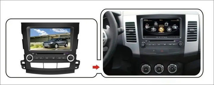 Liislee автомобильное мультимедиа андроид для Citroen C-Crosser 2007~ 2012 радио DVD плеер gps Nav карта навигации Аудио Видео стерео системы