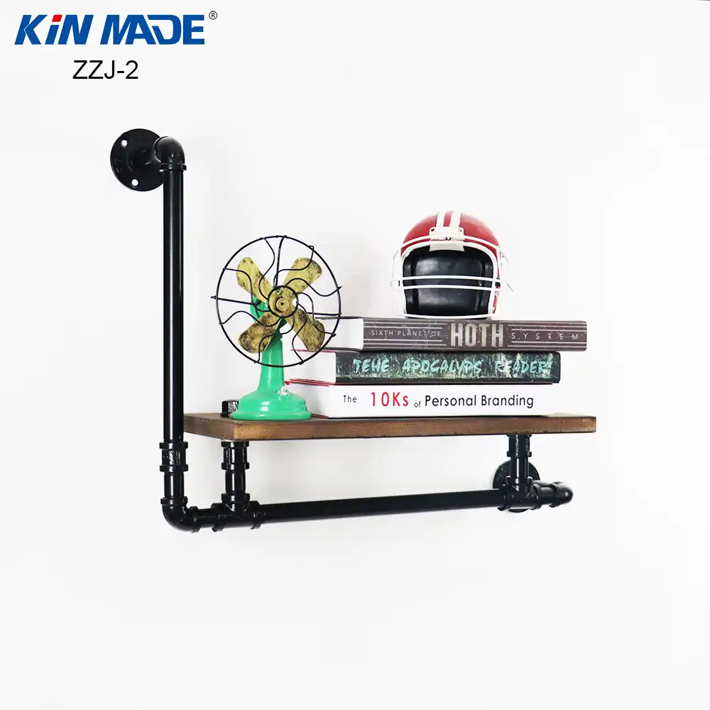 Industrial Pipe Clothes Rack Heavy Duty Detachable Wall Mounted Black Iron Garment Bar 46 Inch Length Easy Assembly Aliexpress