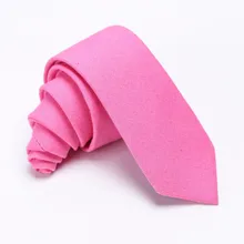 Mantieqingway галстук для шеи Мужской узкий галстук свадебные галстуки хлопок Soild цвет мужской s деловой галстук-бабочка рубашка аксессуары