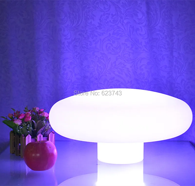 Водонепроницаемый Цвет Изменение Настольная лампа с подсветкой LED гриб Ночные светильники светящиеся гриб Декор праздник освещения
