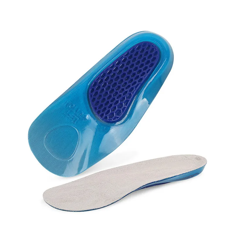 

3/4 Length Sports Orthopedic Insoles Pads For Shoes Soles Gel Cushion Flat Foot Arch Support Shoe Padding Foot Orthotic Insoles