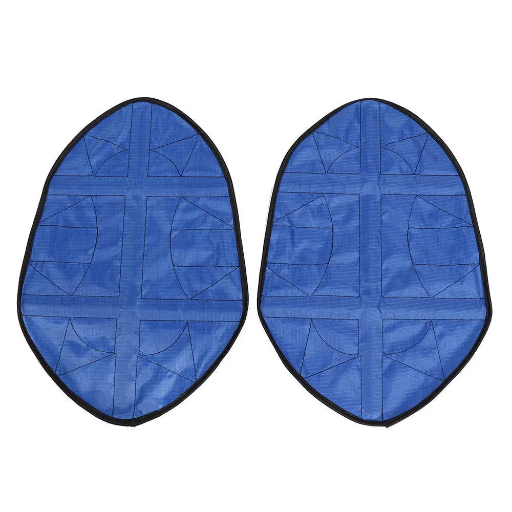 Handsfree автоматический шаг носок обувь крышка туфли для многократного применения покрывает ковер протектор - Цвет: Синий