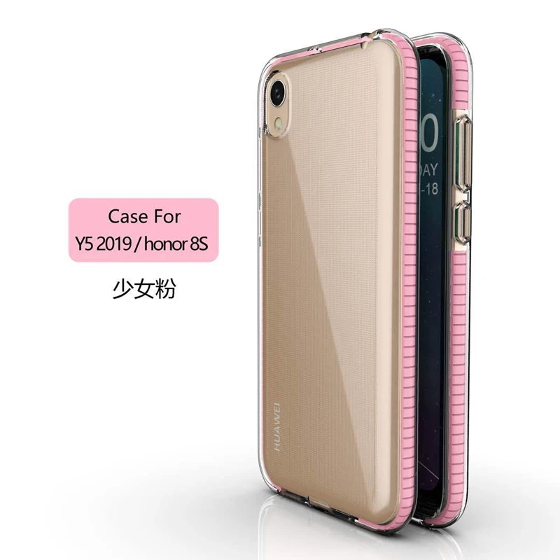 

kainuen soft tpu Transparent phone back etui,capinha,coque,cover,case for huawei honor 8s y5 2019 y 5 8 s silicone accessories