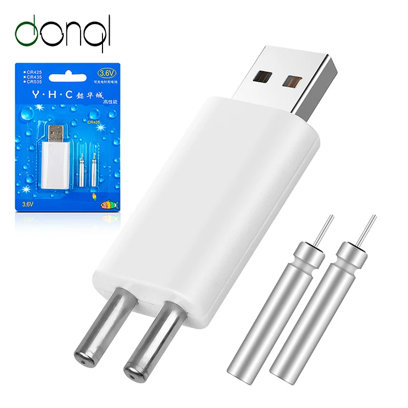 DONQL الصيد تعويم بطارية قابلة للشحن CR425 شاحن يو اس بي ل الإلكترونية يطفو بطاريات ليلة الصيد اكسسوارات يتناول DONQL الصيد تعويم بطارية قابلة للشحن CR425 شاحن يو اس بي ل الإلكترونية يطفو بطاريات ليلة الصيد اكسسوارات يتناول