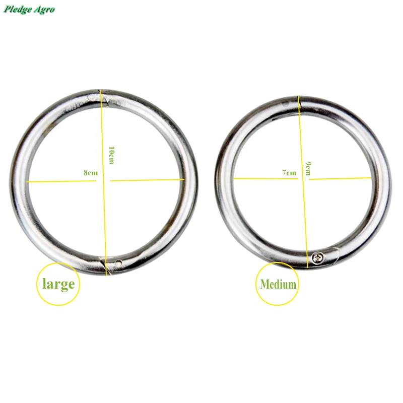 Цельное кольцо для носа, скот, бычий скот, удерживающий соковыжималка, скот, зажим для носа, для пастбища, ранчо, оборудование для сельского хозяйства, ветеринарные инструменты