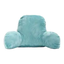Синий диван для отдыха для чтения Подушка под спину поддержка руки ТВ сиденье со спинкой подушки