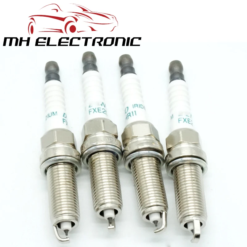 MH Электронный 4 шт./компл. 22401-JD01B FXE20HR11 Spark Вилки для Nissan Altima 3.5L Sentra X-Trail 2.0L Versa 1.6L 1.8L куб 1.8L NV200