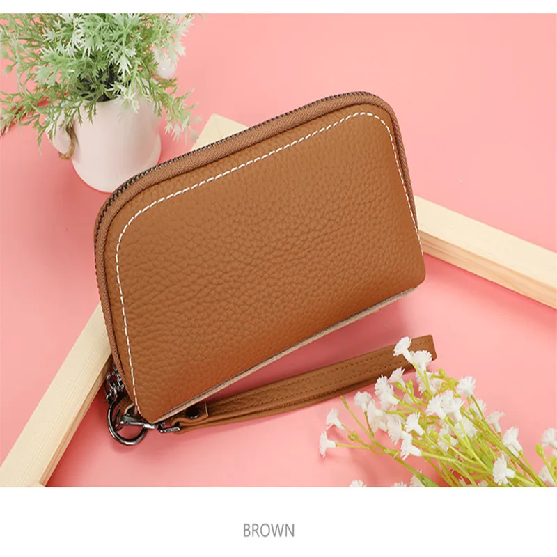 

binfeidi New Design Fashion Multifunctional Purse Genuine Leather Wallet Women Long Style Cowhide Purse Wholesale And Retail Bag