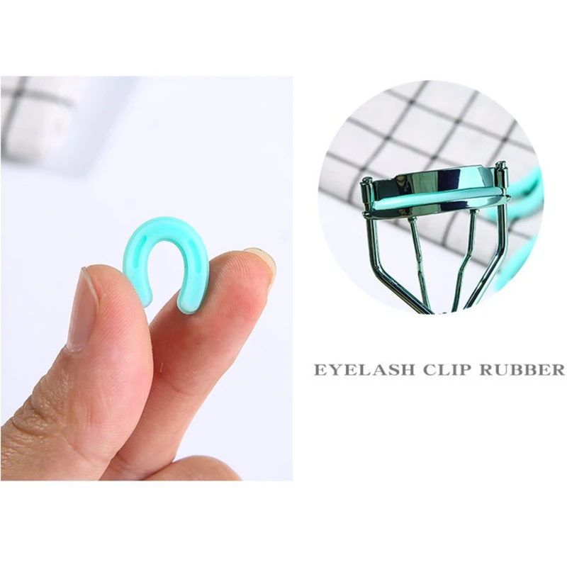 1Set Random Color Makeup Replacement Eyelash Curler Refill Silicone Pad High Elastic Quick Rebound Not Rubber 1Set Random Color Makeup Replacement Eyelash Curler Refill Silicone Pad High Elastic Quick Rebound Not Rubber