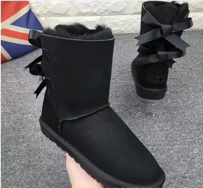 2018 black women fur boots australia winter shoes woman sheep leather snow boots women shoes australia ankle warm shoes 2018 black women fur boots australia winter shoes woman sheep leather snow boots women shoes australia ankle warm shoes