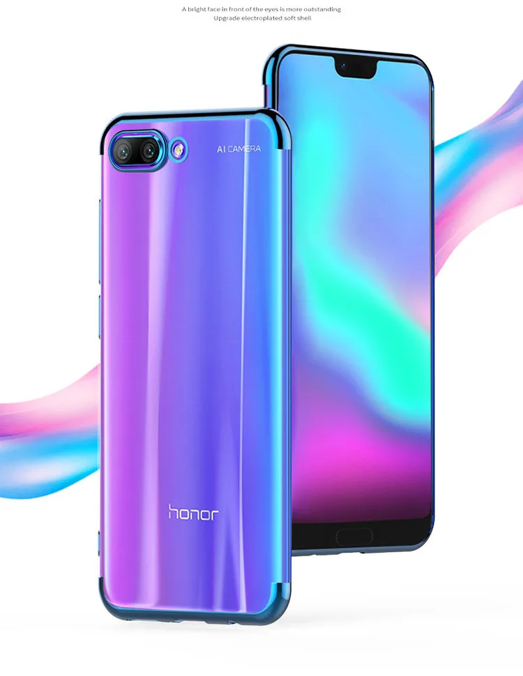 transparent soft silicone tpu case for huawei honor 9 10 lite    01