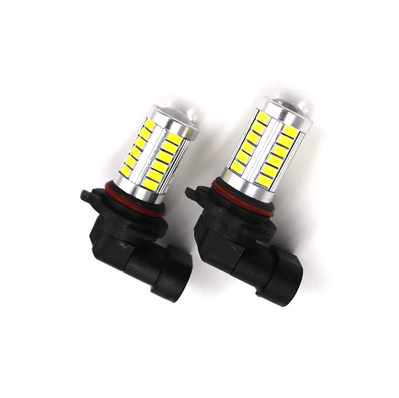 2 шт. Автомобильный светодиодный HB4 9006 33SMD 5630 белый авто светильник источник