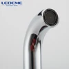 LEDEME Kitchen Faucet Electroplating Chrome Modern Kitchen Faucet Mixer Tap Ceramic Valve Core Single Holder Single Hole L4698 ► Photo 3/6