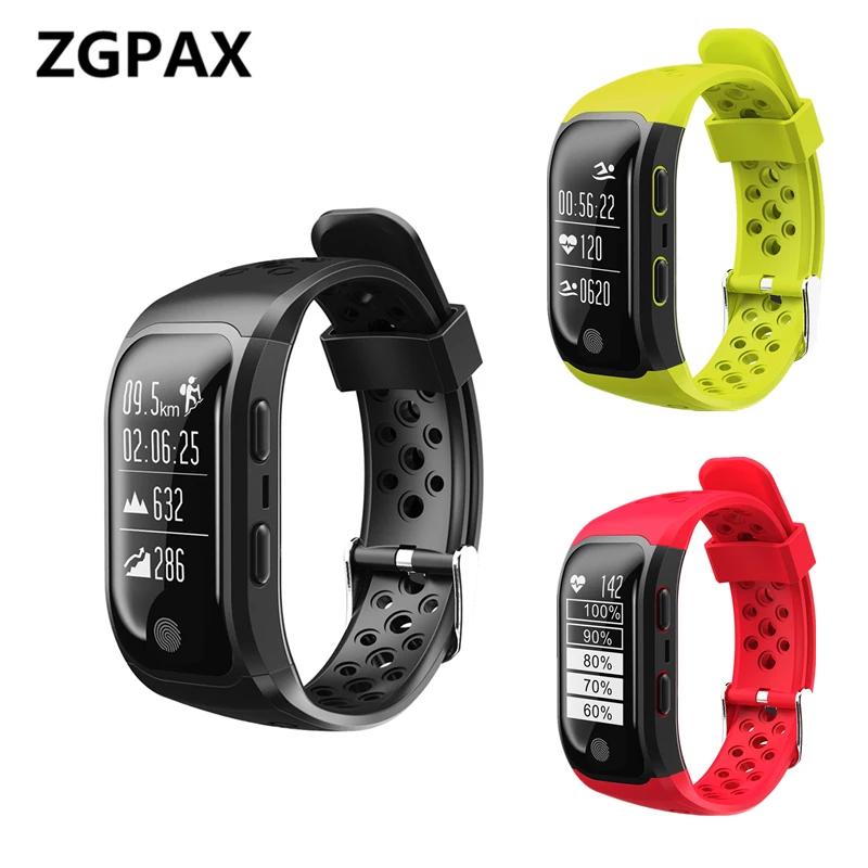 IP68 Waterproof ZX03 Smart Bracelet Smart Band Heart Rate Monitor GPS Sports Swimming Bracelet For ios android fit bits miband