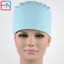 Hennar хирургические Шапки для врачей и медсестер Шапки, t/c скраб Шапки в светло-серый синий