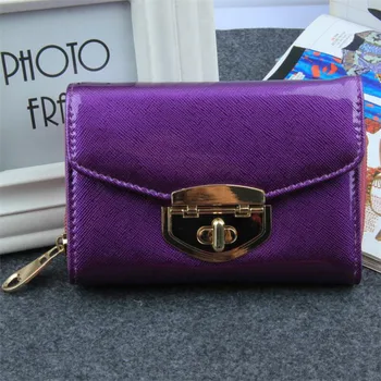 

New Fashion Women's Purse Women Wallet Candy Color Short Coin Clutch Card Holder Simple Wallets Female Purses Handbag Girls