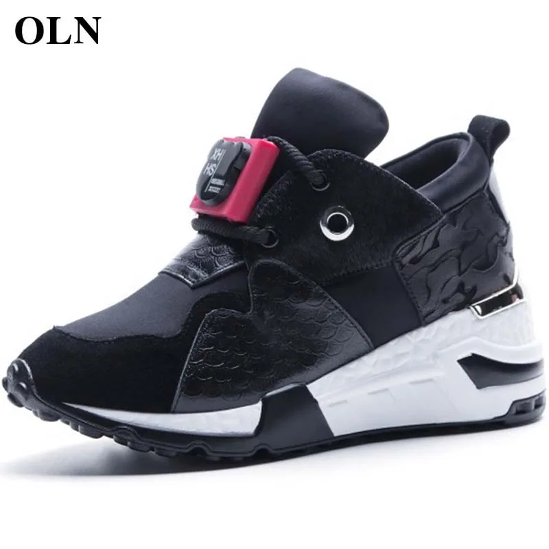 

OLN Woman Brand Outdoor Athletic Super Light Sport Shoes For Comfortably Women Running Shoes Outdoor Jogging Womens Sneakers